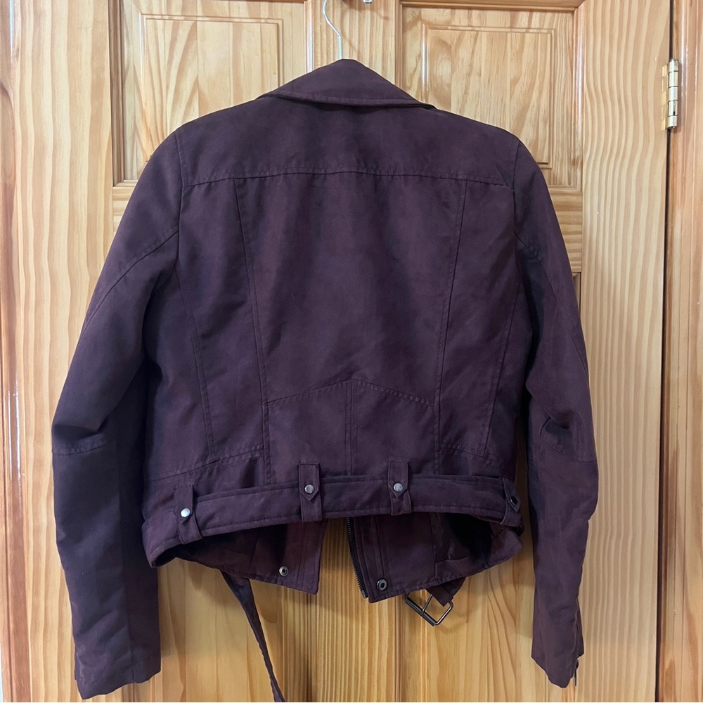 American Rag Purple Suede Jacket - Picture 8 of 8